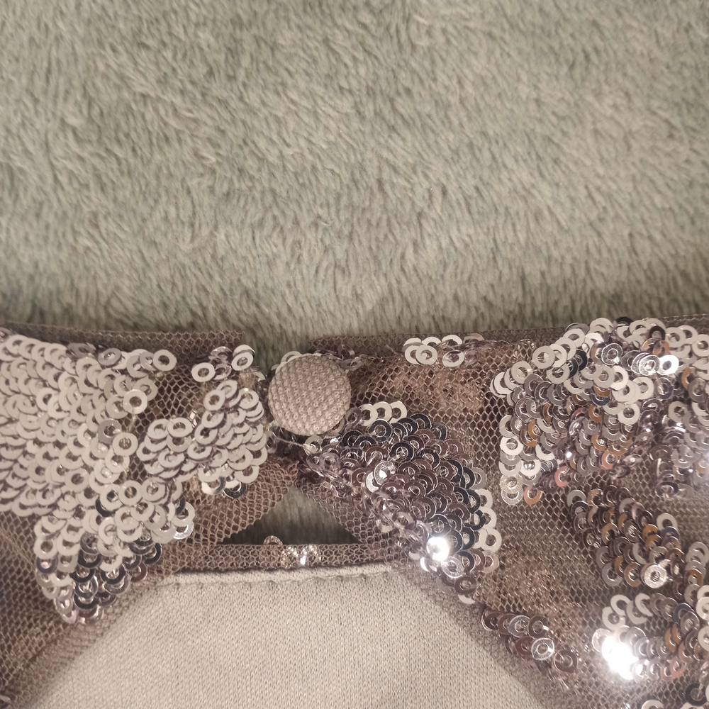 Ralph Lauren Special occasion Sequin Short  Cocktail Sheath Dress NWT Sz 14 - Picture 5 of 16